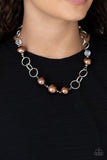 New Age Novelty - Brown Necklace