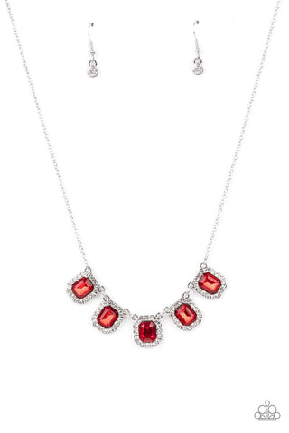 Paparazzi Necklace ~ Battle of the Bombshells - Red – Paparazzi Jewelry |  Online Store | DebsJewelryShop.com