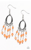 Not the Only Fish In the Sea Orange Earrings