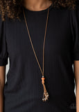 Ocean Child Orange Necklace