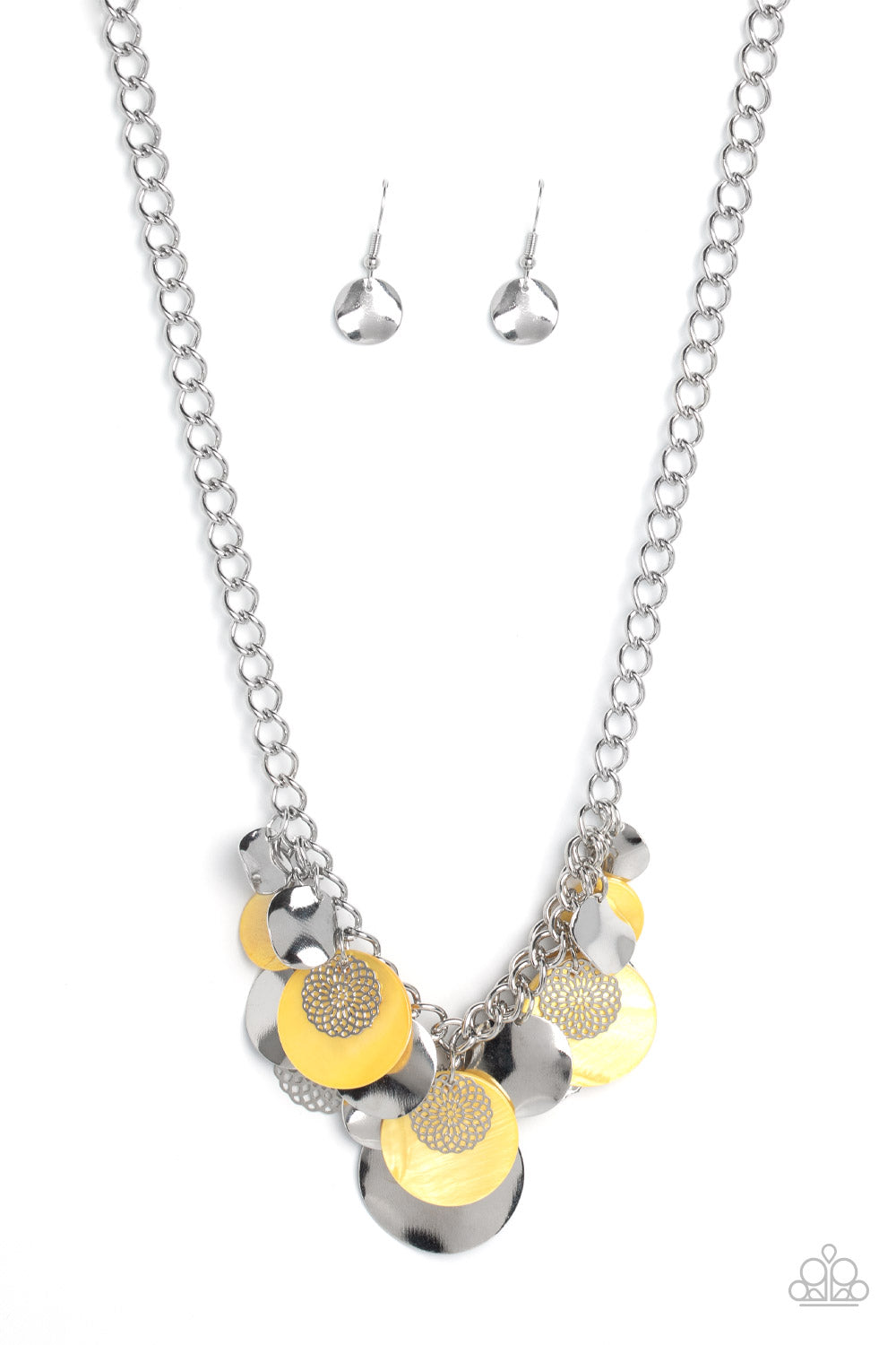 Paparazzi Confetti Confection - Yellow Acrylic Necklace | GlaMarous –  GlaMarous Titi Jewels
