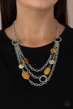 Oceanside Spa - Orange Necklace