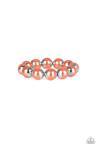 One Woman Show-Stopper Orange Bracelet