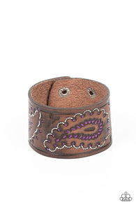 Paisley Pioneer - Purple Urban Bracelet