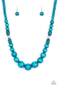 Panama Panorama Blue Necklace