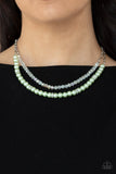 Parisian Princess - Green Necklace