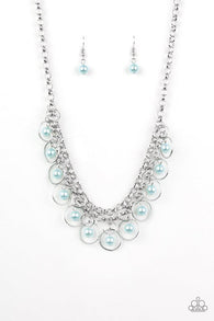 Party Time Blue Necklace