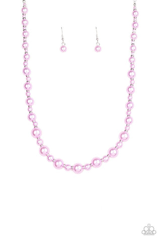Pearl Heirloom Purple Necklace