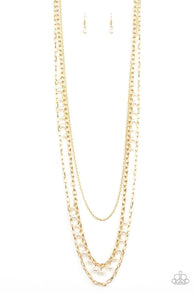 Pearl Pageant Gold Necklace