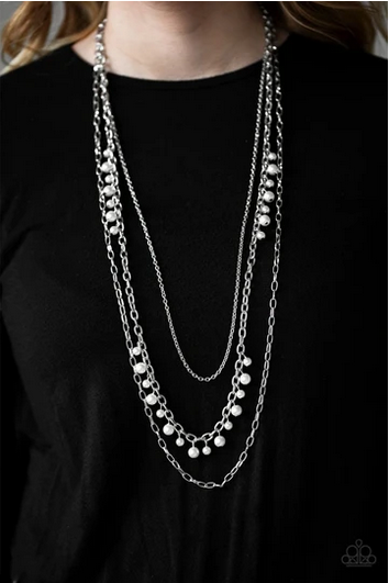 True Love Trinket - White Necklace - Paparazzi Accessories – Bedazzle Me  Pretty Mobile Fashion Boutique