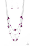 Pearlicious Pop - Purple Necklace