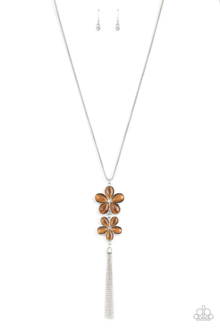 Perennial Powerhouse - Brown Necklace
