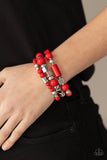 Perfectly Prismatic - Red Bracelet