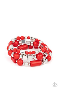 Perfectly Prismatic - Red Bracelet