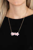 Petunia Picnic - Pink Necklace
