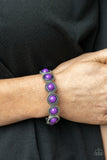 Polished Promenade - Purple Bracelet