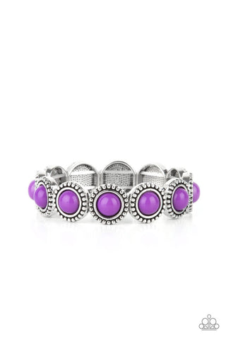 Polished Promenade - Purple Bracelet