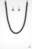 Posh Boss Black Necklace