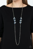 Poshly Parisian - Blue Necklace