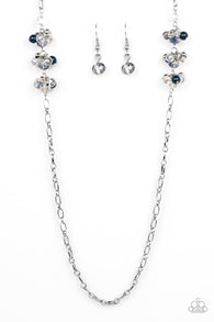 Poshly Parisian - Blue Necklace