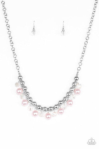 Power Trip Pink Necklace-ShelleysBling.com-ShelleysPaparazzi.com