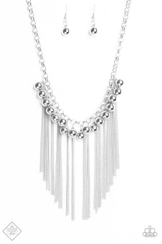 Powerhouse Prowl Silver Necklace