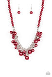 Prim and Polished Red Necklace