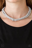 Put On Your Party Dress - Silver Necklace