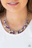 Quarry Trail Purple Necklace