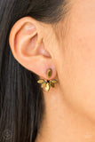 Radical Refinement Brass Post Earrings