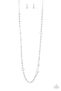 Really Refined - Purple Necklace