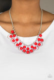 Really Rococo Red Necklace