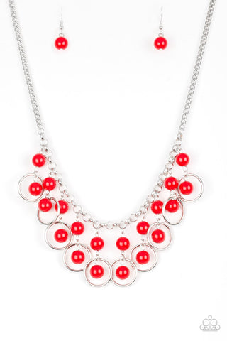 Really Rococo Red Necklace