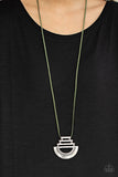 Rise and Shrine Green Necklace