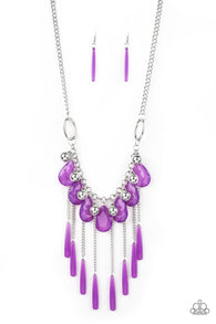 Roaring Riviera Purple Necklace