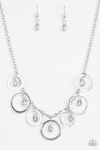 Rochester Refinement Silver Necklace-ShelleysBling.com-ShelleysPaparazzi.com