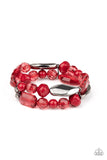 Rockin Rock Candy Red Bracelet