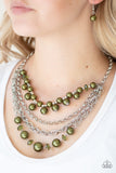 Rockin Rockette Green Necklace