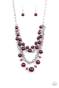 Rockin Rockette Purple Necklace