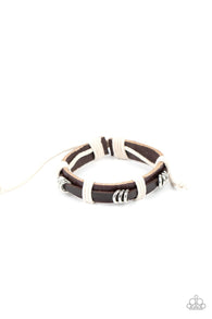 Rodeo Ringleader - Brown Urban Bracelet