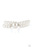Romantic Redux White Bracelet