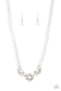 Royal Renditions - White Necklace