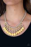 Rural Revival Yellow Necklace