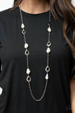 Rustic Refinery - White Necklace