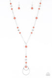 Sandstone Savannahs Orange Necklace