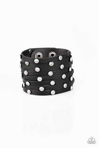 Sass Squad Black Bracelet | Paparazzi Accessories | $5.00