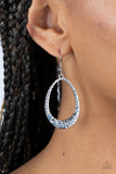 Seafoam Shimmer - Blue Earrings