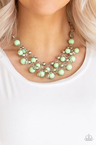 Paparazzi Accessories: Royal Crest - Neon Pink/Green Necklace – Jewels N'  Thingz Boutique