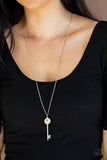 Secret Shimmer Yellow Necklace