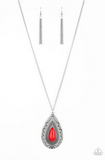 Sedona Solstice Red Necklace